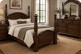Cannonball Queen Bed Set